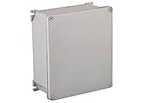 Molex - aluminium box size S4 silver grey