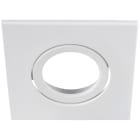 SLV - UNIVERSAL DL, collerette décorative, intérieur, carré, orientable, blanc