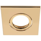 SLV - UNIVERSAL DL, collerette décorative, int, carré, orientable, or brillant