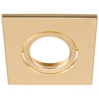 SLV - UNIVERSAL DL, collerette décorative, intérieur, carré, orientable, or mat