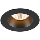 SLV - NEW TRIA® 68, spot encastré, intérieur, rond, noir, LED, 8,3W, IP20 / IP65