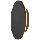 SLV - D-RING M, applique, extérieur, 2700/3000 K, PHASE, IP65, noir, bord de mer