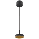 SLV - GRIP! FLAT, suspension, intérieur, PHASE, 2700/3000 K, noir / or