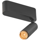SLV - GRIP! S, plafonnier, simple, intérieur, PHASE, 2700 K, 11 W, 29°, noir / or