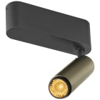 SLV - GRIP! S, plafonnier, simple, intérieur, PHASE, 3000 K, 11 W, 29°, bronze / noir