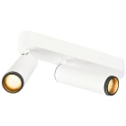 SLV - GRIP! M, plafonnier, intérieur, double, PHASE, 3000 K, 28 W, 42°, blanc / noir
