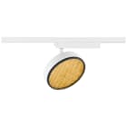 SLV - GRIP! FLAT, spot pour rail 1 all., PHASE, rond, 2700/3000 K, 16 W, blanc / noir