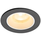 SLV - NUMINOS® XS, spot encastré, intérieur, 3000 K, 40°, IP20, rond, noir / blanc