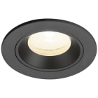 SLV - NUMINOS® XS, spot encastré, intérieur, 4000 K, 20°, IP20, rond, noir