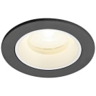 SLV - NUMINOS® XS, spot encastré, intérieur, 4000 K, 20°, IP20, rond, noir / blanc