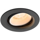 SLV - NUMINOS® MOVE XS, spot encastré, intérieur, 2700 K, 20°, IP20, rond, noir /blanc