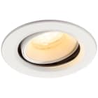 SLV - NUMINOS® MOVE XS, spot encastré, intérieur, 3000 K, 40°, IP20, rond, blanc