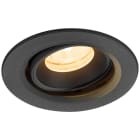 SLV - NUMINOS® MOVE XS, spot encastré, intérieur, 4000 K, 20°, IP20, rond, noir
