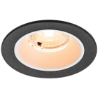 SLV - NUMINOS® S, spot encastré, intérieur, 2700 K, 40°, IP20, rond, noir / blanc