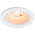 SLV - NUMINOS® S, spot encastré, intérieur, 2700 K, 55°, IP20, rond, blanc