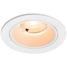 SLV - NUMINOS® S, spot encastré, intérieur, 2700 K, 40°, IP20, rond, blanc
