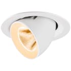 SLV - NUMINOS® GIMBLE M, spot encastré, intérieur, 2700 K, 20°, blanc