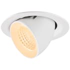 SLV - NUMINOS® GIMBLE M, spot encastré, intérieur, 2700 K, 55°, blanc