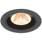 SLV - NUMINOS® M, encastré downlight, intérieur, 2700 K, 20°, IP20, rond, noir