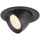 SLV - NUMINOS® GIMBLE M, spot encastré, intérieur, 4000 K, 55°, noir