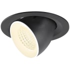 SLV - NUMINOS® GIMBLE M, spot encastré, intérieur,4000 K, 55°, noir / blanc