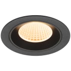SLV - NUMINOS® M, encastré downlight, intérieur, 2700 K, 40°, IP20, rond, noir