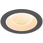 SLV - NUMINOS® M, encastré downlight, intérieur, 2700 K, 40°, IP20, rond, noir / blanc