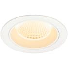 SLV - NUMINOS® M, encastré downlight, intérieur, 3000 K, 40°, IP20, rond, blanc