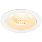 SLV - NUMINOS® M, encastré downlight, intérieur, 3000 K, 55°, IP20, rond, blanc