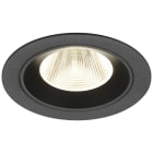 SLV - NUMINOS® M, encastré downlight, intérieur, 4000 K, 20°, IP20, rond, noir