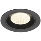 SLV - NUMINOS® M, encastré downlight, intérieur, 4000 K, 40°, IP20, rond, noir