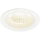 SLV - NUMINOS® M, encastré downlight, intérieur, 4000 K, 55°, IP20, rond, blanc