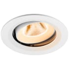 SLV - NUMINOS® MOVE M, encastré downlight, intérieur, 2700 K, 20°, IP20, rond, blanc
