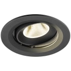 SLV - NUMINOS® MOVE M, encastré downlight, intérieur, 4000 K, 20°, IP20, rond, noir