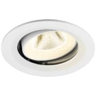 SLV - NUMINOS® MOVE M, encastré downlight, intérieur, 4000 K, 20°, IP20, rond, blanc