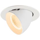SLV - NUMINOS® GIMBLE L, encastré downlight, intérieur, 2700 K, 55°, IP20, rond, blanc