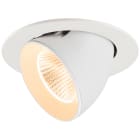 SLV - NUMINOS® GIMBLE L, encastré downlight, intérieur, 2700 K, 40°, IP20, rond, blanc