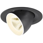 SLV - NUMINOS® GIMBLE M, spot encastré, intérieur, 4000 K, 20°, noir / blanc