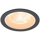 SLV - NUMINOS® L, encastré downlight, intérieur, 2700 K, 20°, IP20, rond, noir / blanc