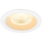 SLV - NUMINOS® L, encastré downlight, intérieur,3000 K, 55°, IP20, rond, blanc