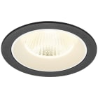 SLV - NUMINOS® L, encastré downlight, intérieur, 4000 K, 40°, IP20, rond, noir / blanc