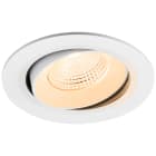 SLV - NUMINOS® MOVE L, encastré downlight, intérieur, 2700 K, 55°, IP20, rond, blanc