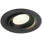 SLV - NUMINOS® MOVE L, encastré downlight, intérieur, 4000 K, 40°, IP20, rond, noir