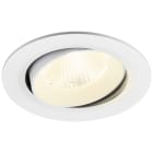 SLV - NUMINOS® MOVE L, encastré downlight, intérieur, 4000 K, 40°, IP20, rond, blanc