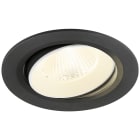 SLV - NUMINOS® MOVE L, encastré downlight, 4000 K, 40°, IP20, rond, noir / blanc
