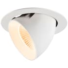 SLV - NUMINOS® GIMBLE XL, encastré downlight, intérieur, 2700 K, 20°, blanc