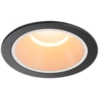 SLV - NUMINOS® XL, encastré downlight, intérieur, 2700 K, 20°, IP20, rond, noir /blanc