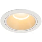 SLV - NUMINOS® XL, encastré downlight, intérieur, 3000 K, 55°, IP20, rond, blanc