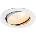 SLV - NUMINOS® MOVE XL, encastré downlight, intérieur, 2700 K, 20°, IP20, rond, blanc
