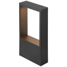SLV - FLATT II 36, borne, extérieur, PHASE, 2700 K, IP65, carré, noir, bord de mer